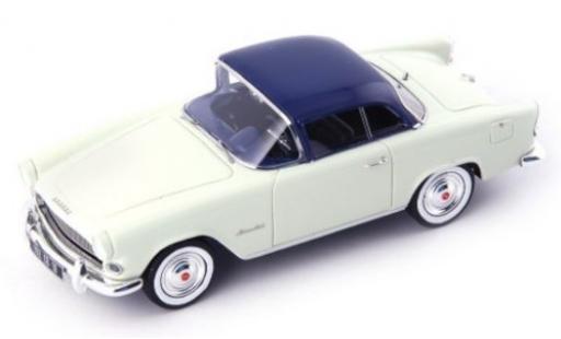 Simca Aronde 1/43 AutoCult Plein Ciel blanco/azul 1957 coche miniatura