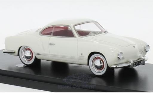 Coche miniatura Volkswagen Karmann 1/43 AutoCult Ghia Projootyp blanco 1954 Volkswagen Karmann 1/43 AutoCult Ghia Projootyp blanco 1954 coche miniatura