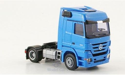 Coche miniatura Mercedes Actros 1/87 AWM 1855 MP3 2-Achser Aerop. azul Mercedes Actros 1/87 AWM 1855 MP3 2-Achser Aerop. azul coche miniatura