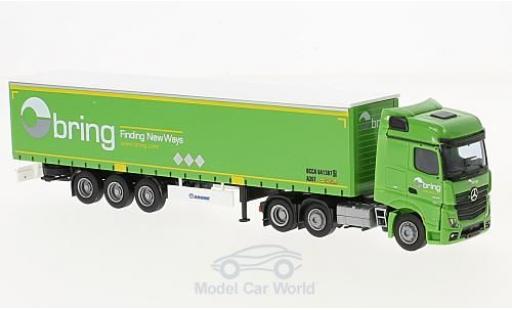 Coche miniatura Mercedes Actros 1/87 AWM 2 Big. Aerop. Bring G-KSZ Mercedes Actros 1/87 AWM 2 Big. Aerop. Bring G-KSZ coche miniatura