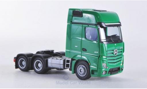 Coche miniatura Mercedes Actros 1/87 AWM 2 Giga. verde Aerop.-Zugmaschine 3-achsig verde Mercedes Actros 1/87 AWM 2 Giga. verde Aerop.-Zugmaschine 3-achsig verde coche miniatura