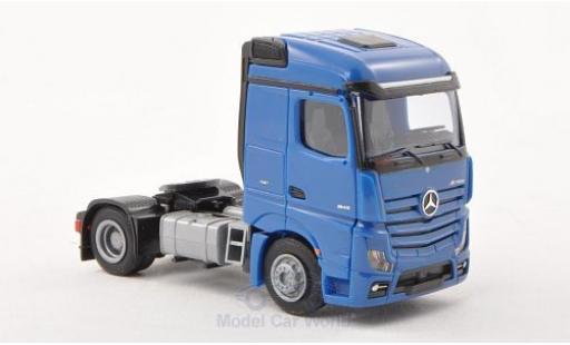 Coche miniatura Mercedes Actros 1/87 AWM 2 Streamspace azul Solo-Zugmaschine 2-Achsig azul Mercedes Actros 1/87 AWM 2 Streamspace azul Solo-Zugmaschine 2-Achsig azul coche miniatura