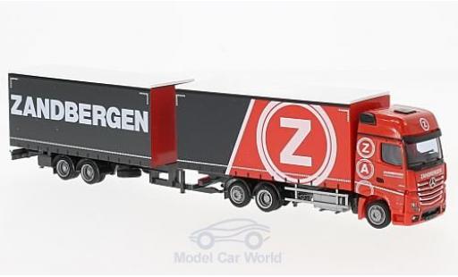Coche miniatura Mercedes Actros 1/87 AWM 2 Giga Zandbergen Jumbo-G-KTaHZ Mercedes Actros 1/87 AWM 2 Giga Zandbergen Jumbo-G-KTaHZ coche miniatura