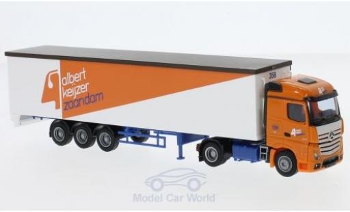 Coche miniatura Mercedes Actros 1/87 AWM 2 Stream. Albert Keijzer Schubb.-SZ Mercedes Actros 1/87 AWM 2 Stream. Albert Keijzer Schubb.-SZ coche miniatura