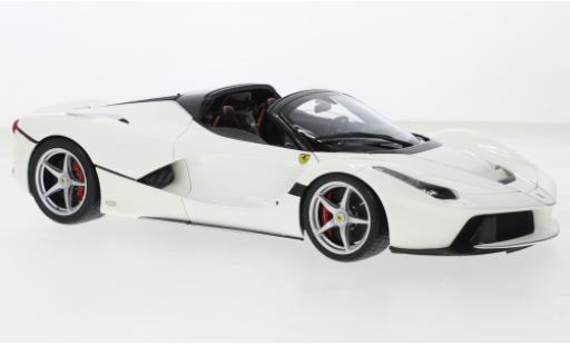Coche miniatura Ferrari LaFerrari 1/18 BBR Models La Aperta blanche 2016 Ferrari LaFerrari 1/18 BBR Models La Aperta blanche 2016 coche miniatura