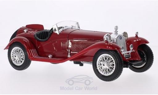 Alfa Romeo 8C 1/18 Burago 2300 Spider Touring rojo RHD ohne Vitrine coche miniatura