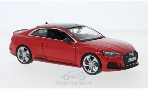 Audi RS5 1/24 Burago RS 5 rojo 2019 coche miniatura