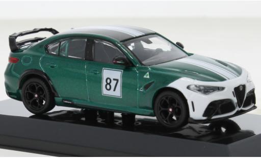 Coche miniatura Alfa Romeo Giulia 1/43 Burago GTA verde/blanco No.87 Alfa Romeo Giulia 1/43 Burago GTA verde/blanco No.87 coche miniatura
