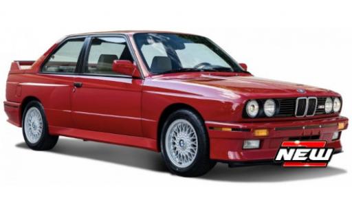 Bmw M3 1/24 Burago (E30) rojo 1988 coche miniatura