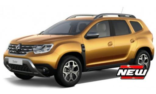 Coche miniatura Dacia Duster 1/43 Burago naranja 2021 Dacia Duster 1/43 Burago naranja 2021 coche miniatura