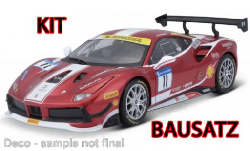 Coche miniatura Ferrari 488 1/24 Burago Bburago Challenge No.11 Ferrari 488 1/24 Burago Bburago Challenge No.11 coche miniatura