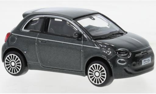 Fiat 500 1/43 Burago e metallise gris 2021 coche miniatura