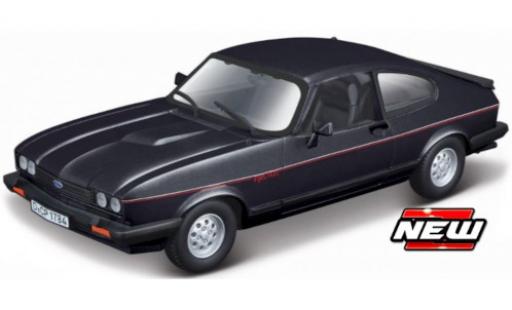 Coche miniatura Ford Capri 1/24 Burago MK III negro/Dekor 1973 Ford Capri 1/24 Burago MK III negro/Dekor 1973 coche miniatura