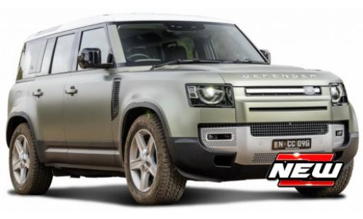 Coche miniatura Land Rover Defender 1/24 Burago 110 metallise verde/blanco Land Rover Defender 1/24 Burago 110 metallise verde/blanco coche miniatura