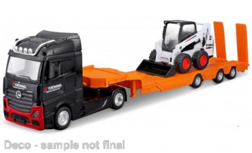 Coche miniatura Mercedes Actros 1/43 Burago Bburago negro Mercedes Actros 1/43 Burago Bburago negro coche miniatura
