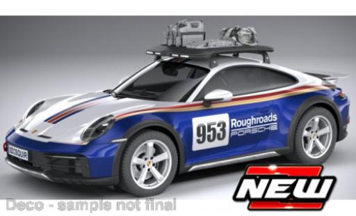 Coche miniatura Porsche 992 1/24 Burago Bburago 911  Dakar 2023 Porsche 992 1/24 Burago Bburago 911  Dakar 2023 coche miniatura