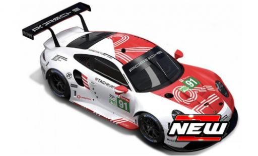Coche miniatura Porsche 992 RSR 1/43 Burago 911 No.91 24h Le Mans 2020 Porsche 992 RSR 1/43 Burago 911 No.91 24h Le Mans 2020 coche miniatura