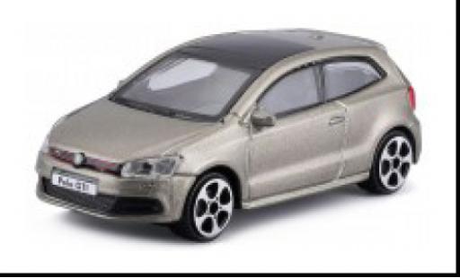 Coche miniatura Volkswagen Polo 1/43 Burago V GTI metallise gris Volkswagen Polo 1/43 Burago V GTI metallise gris coche miniatura