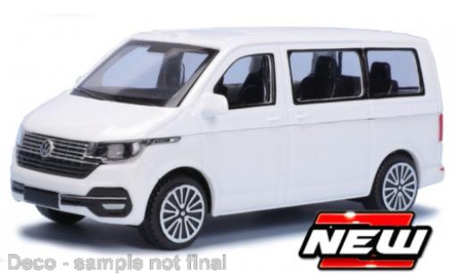 Volkswagen T6 1/43 Burago Bburago .1 bus blanche 2020 coche miniatura
