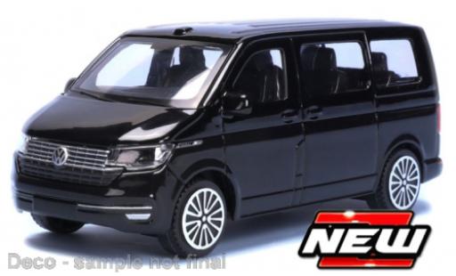 Volkswagen T6 1/43 Burago Bburago .1 bus negro 2020 coche miniatura