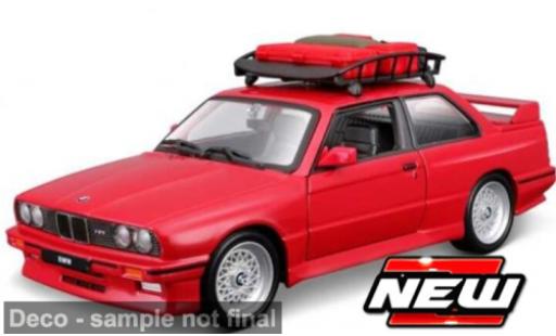 Bmw M3 1/24 Burago Bburago rojo 1:24 coche miniatura