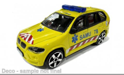 Coche miniatura Bmw X5 1/43 Burago Bburago Ambulance 1:43 Bmw X5 1/43 Burago Bburago Ambulance 1:43 coche miniatura