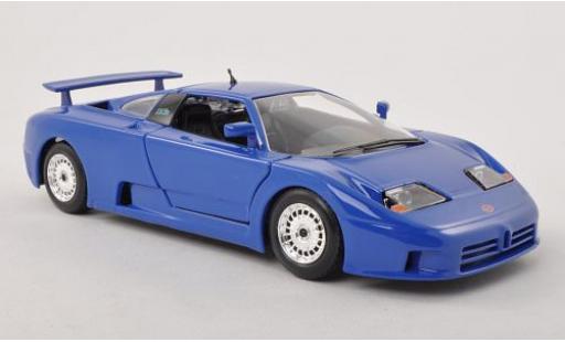 Bugatti EB110 1/24 Burago EB 110 azul coche miniatura