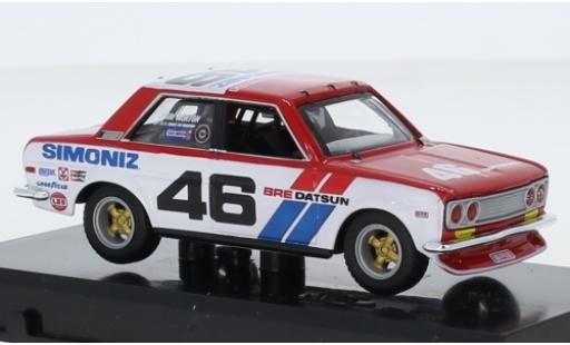 Coche miniatura Datsun 510 1/43 Burago No.46 BRE Simoniz J.Morton Datsun 510 1/43 Burago No.46 BRE Simoniz J.Morton coche miniatura