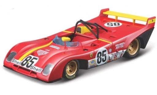 Coche miniatura Ferrari 312 1/43 Burago P RHD No.85 Scuderia 6h Watkins Glen 1972 M. Andretti/J.Ickx Ferrari 312 1/43 Burago P RHD No.85 Scuderia 6h Watkins Glen 1972 M. Andretti/J.Ickx coche miniatura