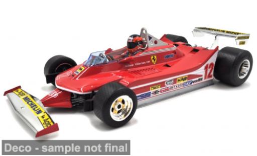 Coche miniatura Ferrari 312 1/18 Burago Bburago T4 GP South Afrika 1979 #12 1:18 Ferrari 312 1/18 Burago Bburago T4 GP South Afrika 1979 #12 1:18 coche miniatura