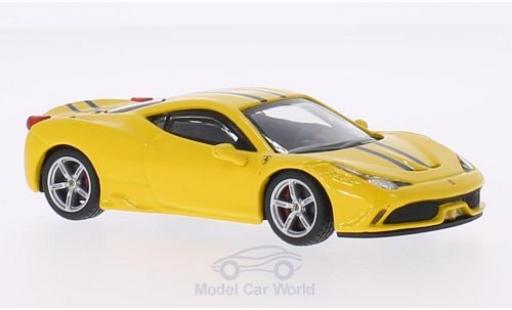 Ferrari 458 1/43 Burago Speciale amarillo/Dekor coche miniatura