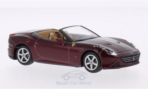 Coche miniatura Ferrari California 1/43 Burago T metalico rojo Dach geöffnet Ferrari California 1/43 Burago T metalico rojo Dach geöffnet coche miniatura
