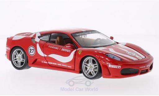 Ferrari F430 1/24 Burago Fiorano rojo coche miniatura