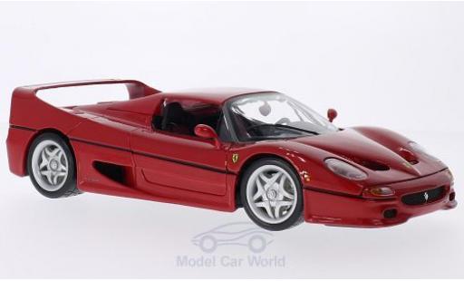 Ferrari F50 1/24 Burago rojo coche miniatura