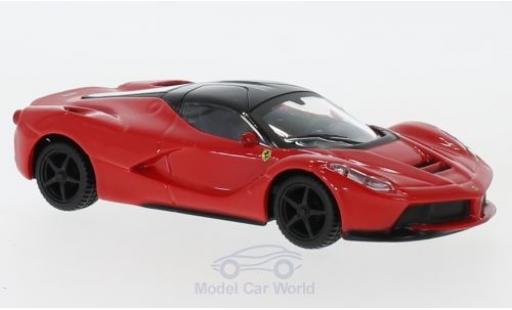 Coche miniatura Ferrari LaFerrari 1/43 Burago La rojo/blanco pull-back Ferrari LaFerrari 1/43 Burago La rojo/blanco pull-back coche miniatura