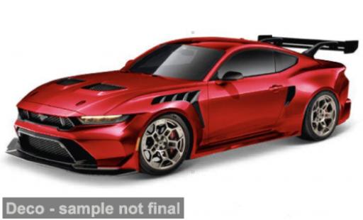 Ford Mustang 1/43 Burago Bburago GTD rojo 2025 1:43 coche miniatura