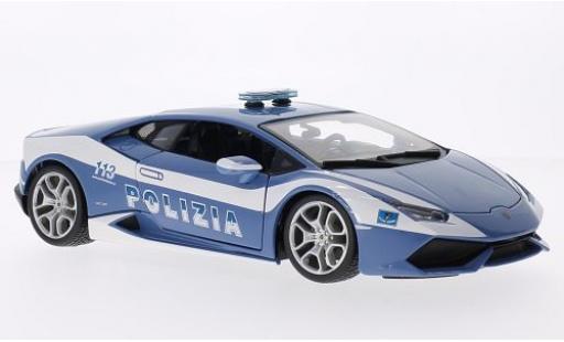 Lamborghini Huracan 1/18 Burago LP 610-4 Polizia coche miniatura