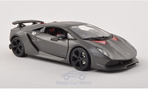Lamborghini Sesto Elemento 1/24 Burago matt-gris coche miniatura