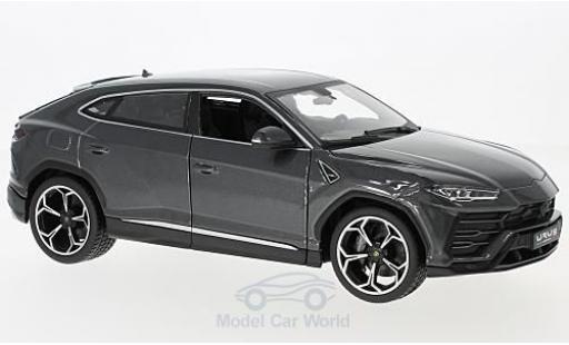 Coche miniatura Lamborghini Urus 1/18 Burago metalico gris 2018 Lamborghini Urus 1/18 Burago metalico gris 2018 coche miniatura