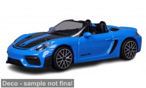 Coche miniatura Porsche 718 1/43 Burago Bburago Spyder RS blau/schwarz 2024 1:43 Porsche 718 1/43 Burago Bburago Spyder RS blau/schwarz 2024 1:43 coche miniatura