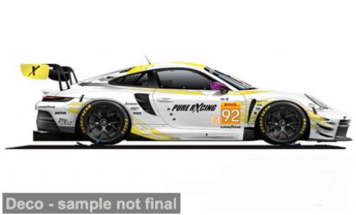 Coche miniatura Porsche 911 1/24 Burago Bburago GT3 R Team Manthey #92 1:24 Porsche 911 1/24 Burago Bburago GT3 R Team Manthey #92 1:24 coche miniatura