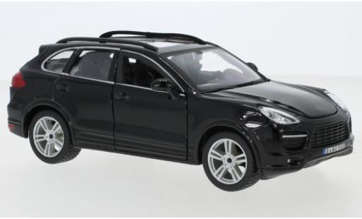 Coche miniatura Porsche Cayenne Turbo 1/24 Burago (92A) Turbo negro Porsche Cayenne Turbo 1/24 Burago (92A) Turbo negro coche miniatura