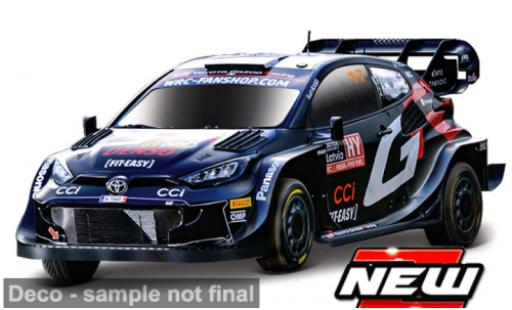 Coche miniatura Toyota Yaris 1/43 Burago Bburago GR Rally1 Hybrid 2024 Gazoo Racing #17 1:43 Toyota Yaris 1/43 Burago Bburago GR Rally1 Hybrid 2024 Gazoo Racing #17 1:43 coche miniatura