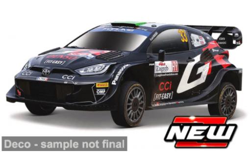 Coche miniatura Toyota Yaris 1/43 Burago Bburago GR Rally1 Hybrid 2024 Gazoo Racing #33 1:43 Toyota Yaris 1/43 Burago Bburago GR Rally1 Hybrid 2024 Gazoo Racing #33 1:43 coche miniatura