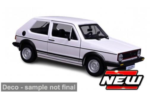 Coche miniatura Volkswagen Golf 1/24 Burago Bburago MK I weiss 1979 1:24 Volkswagen Golf 1/24 Burago Bburago MK I weiss 1979 1:24 coche miniatura