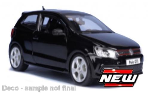 Coche miniatura Volkswagen Polo 1/24 Burago Bburago V GTI schwarz 1:24 Volkswagen Polo 1/24 Burago Bburago V GTI schwarz 1:24 coche miniatura