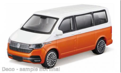 Coche miniatura Volkswagen T6 1/43 Burago Bburago .1 Bus weiss/naranja 2020 1:43 Volkswagen T6 1/43 Burago Bburago .1 Bus weiss/naranja 2020 1:43 coche miniatura