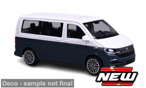 Coche miniatura Volkswagen T6 1/43 Burago Bburago .1 Transporter blau/weiss 2020 1:43 Volkswagen T6 1/43 Burago Bburago .1 Transporter blau/weiss 2020 1:43 coche miniatura