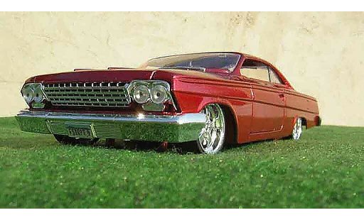 Chevrolet Bel Air Coupe 1/18 Maisto 1962 low rider wolverine-marvel coche miniatura