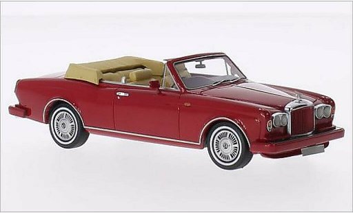 Bentley Continental cabriolet 1/43 Neo DHC rojo RHD 1985 coche miniatura
